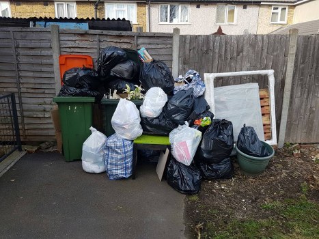 Detailed site clearance process being carried out
