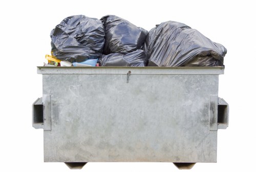 Skip Hire Delivery at a Residential Site in Edmonton