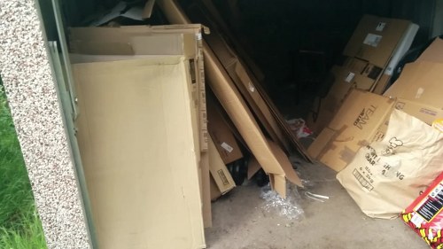 Domestic and property clearance skip hire section